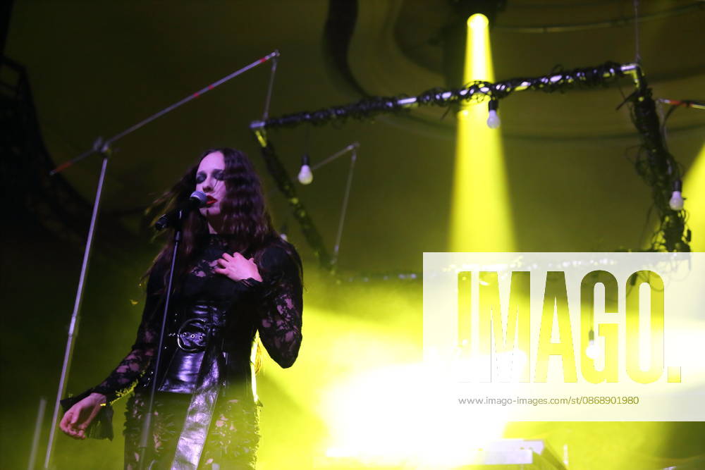 Alexandra Ashley Hughes, also known as Allie X, at a concert at the Metropol in Berlin, October 7, 2026 Allie X Concert Berlin
