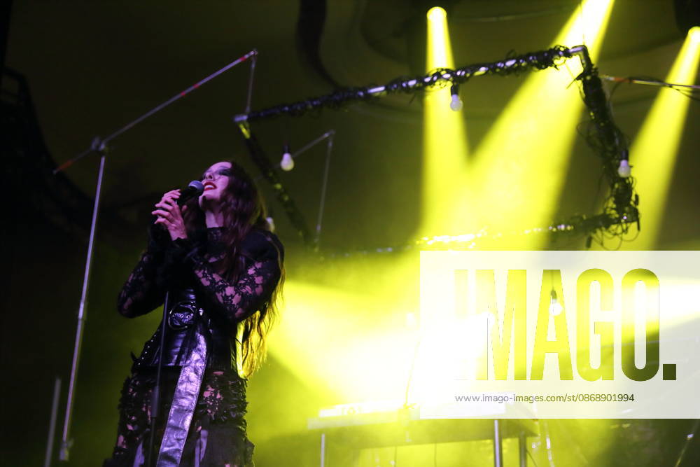 Alexandra Ashley Hughes, also known as Allie X, at a concert at the Metropol in Berlin, October 7, 2026 Allie X Concert Berlin