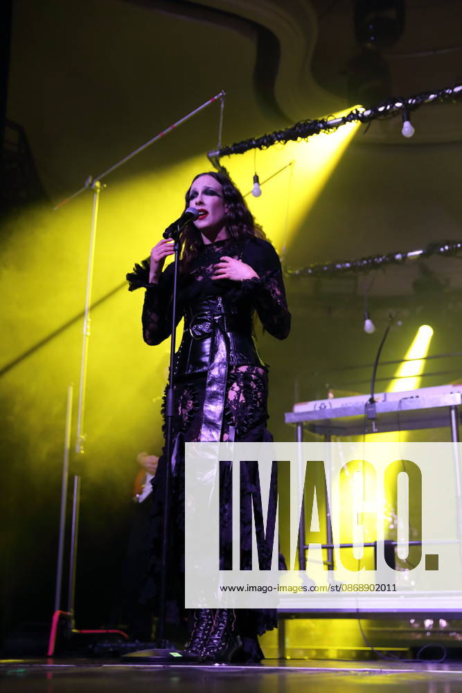 Alexandra Ashley Hughes, also known as Allie X, at a concert at the Metropol in Berlin, October 7, 2026 Allie X Concert Berlin