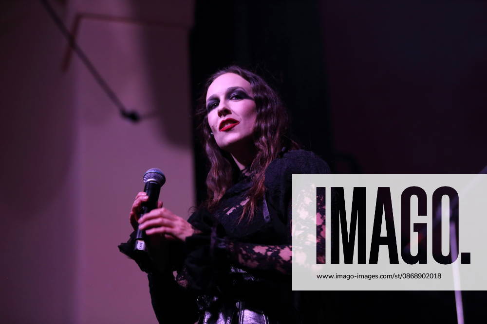 Alexandra Ashley Hughes, also known as Allie X, at a concert at the Metropol in Berlin, October 7, 2026 Allie X Concert Berlin