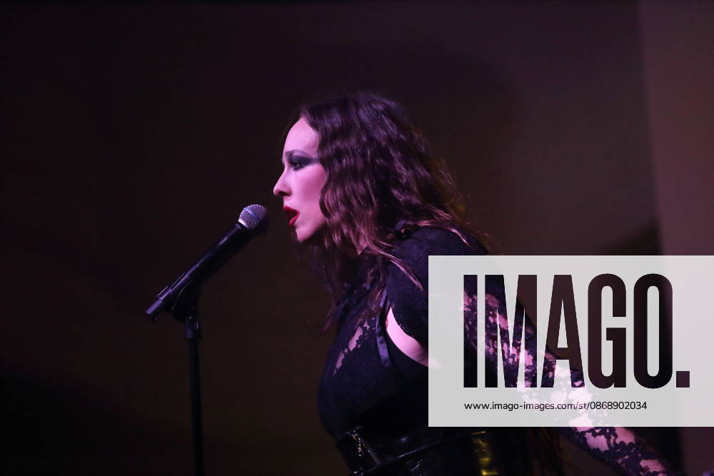 Alexandra Ashley Hughes, also known as Allie X, at a concert at the Metropol in Berlin, October 7, 2026 Allie X Concert Berlin