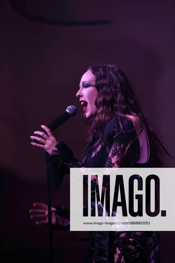 Alexandra Ashley Hughes, also known as Allie X, at a concert at the Metropol in Berlin, October 7, 2026 Allie X Concert Berlin