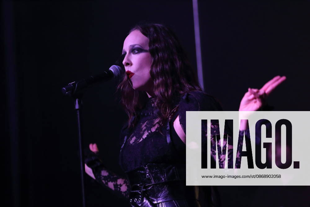 Alexandra Ashley Hughes, also known as Allie X, at a concert at the Metropol in Berlin, October 7, 2026 Allie X Concert Berlin