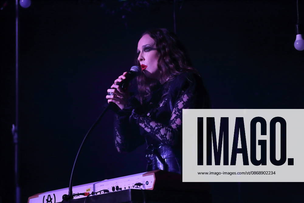 Alexandra Ashley Hughes, also known as Allie X, at a concert at the Metropol in Berlin, October 7, 2026 Allie X Concert Berlin