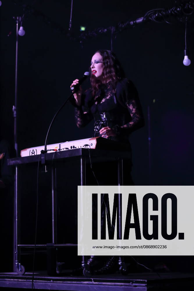 Alexandra Ashley Hughes, also known as Allie X, at a concert at the Metropol in Berlin, October 7, 2026 Allie X Concert Berlin