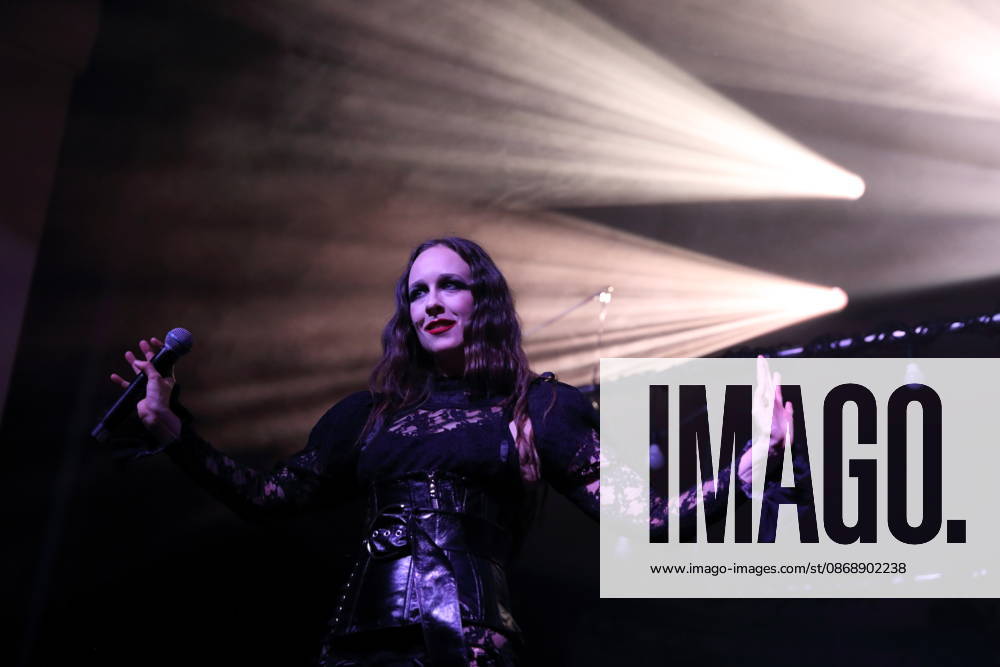 Alexandra Ashley Hughes, also known as Allie X, at a concert at the Metropol in Berlin, October 7, 2026 Allie X Concert Berlin