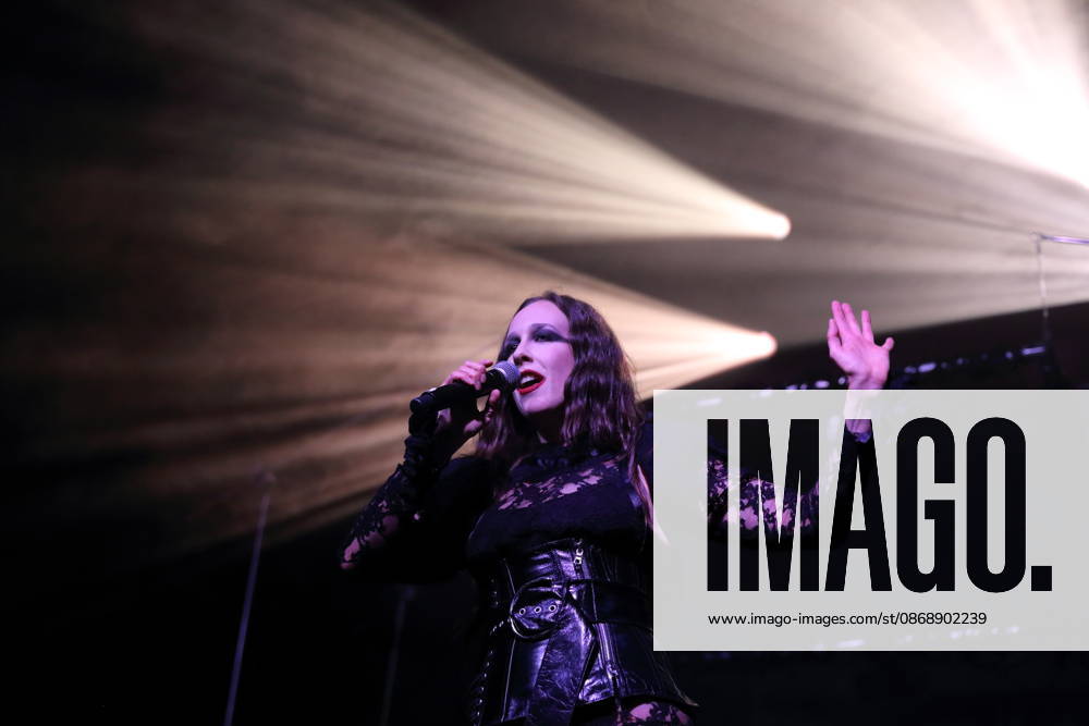 Alexandra Ashley Hughes, also known as Allie X, at a concert at the Metropol in Berlin, October 7, 2026 Allie X Concert Berlin