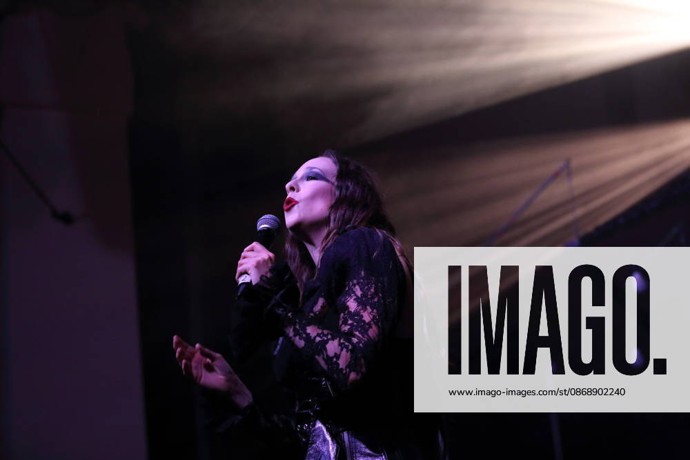 Alexandra Ashley Hughes, also known as Allie X, at a concert at the Metropol in Berlin, October 7, 2026 Allie X Concert Berlin