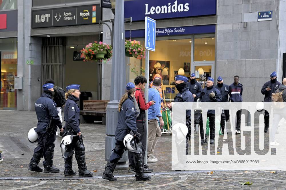 Student protest in Liege on 08 10 2026 LIEGE, BELGIUM - OCTOBER 08 : Students protest against the ministerial reform on September on October 8, 2026 in Liege, Belgium, 08 10 2026 ( Liege Belgium