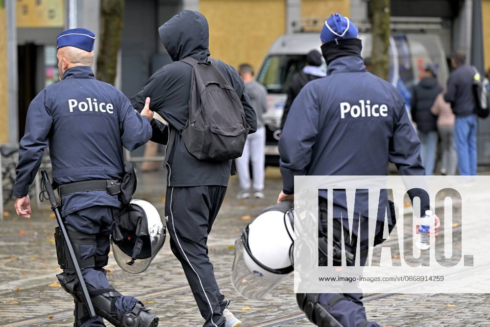 Student protest in Liege on 08 10 2026 LIEGE, BELGIUM - OCTOBER 08 : Students protest against the ministerial reform on September on October 8, 2026 in Liege, Belgium, 08 10 2026 ( Liege Belgium