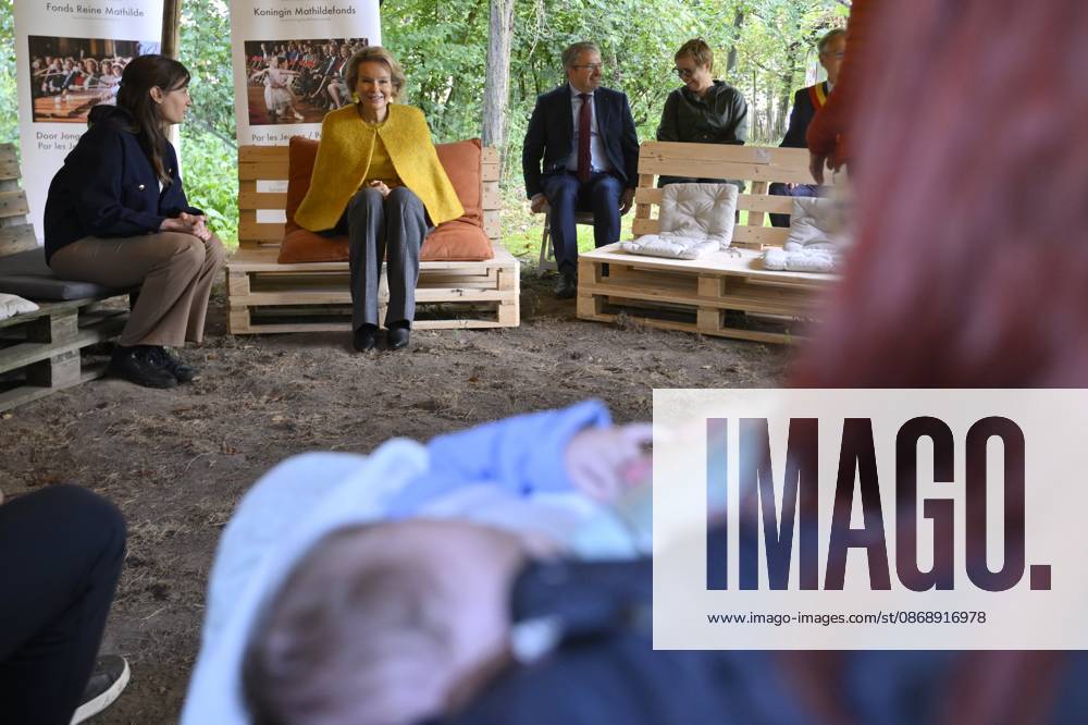 Queen Mathilde Visits Winners Of the 2026 Queen Mathilde Prize GREZ-DOICEAU, BELGIUM - OCTOBER 08: Queen Mathilde of Belgium pictured visiting two organizations that won the 2026 Queen Mathilde Prize : Vzw Alba, on October 08, 2026 in Grez-Doiceau, Belgium, 08 10 2026 Grez-Doiceau Belgium