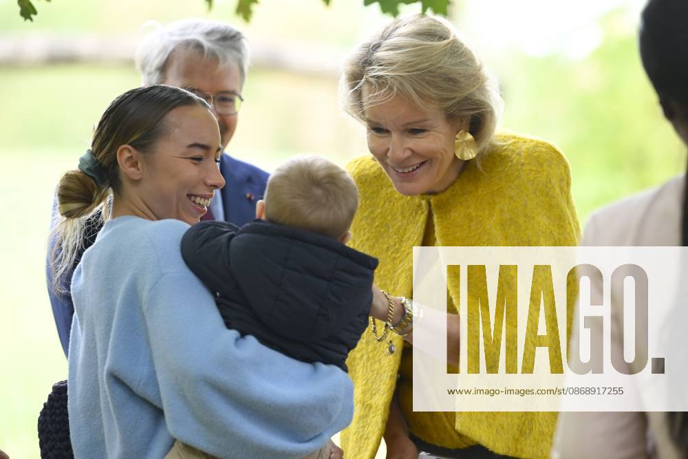 Queen Mathilde Visits Winners Of the 2026 Queen Mathilde Prize GREZ-DOICEAU, BELGIUM - OCTOBER 08: Queen Mathilde of Belgium pictured visiting two organizations that won the 2026 Queen Mathilde Prize : Vzw Alba, on October 08, 2026 in Grez-Doiceau, Belgium, 08 10 2026 Grez-Doiceau Belgium