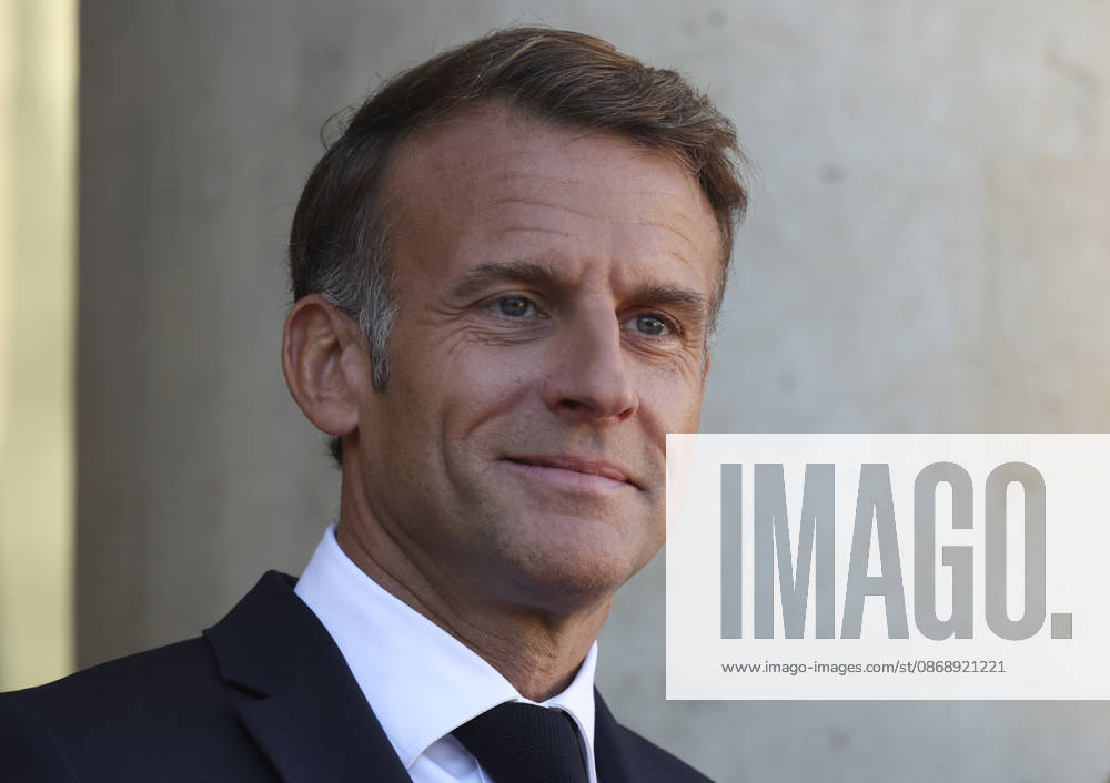 Accueil de Frank-Walter Steinmeier, Prà sident de la Rà publique fà dà rale d Allemagne et de Elke Budenbender par Emmanuel Macron, Prà sident de la Rà publique et Brigitte Macron ce jeudi 8 octobre au palais de lElysà e