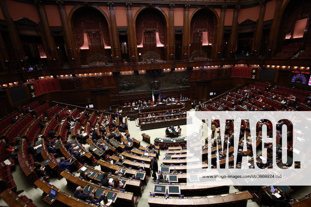 Secret ballot vote for the new electoral law in the Chamber of Deputies, Rome, October 8, 2026 Rome Italy - ZUMAa289 20261008_zia_a289_006