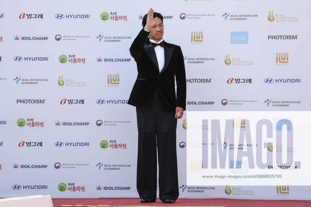 Red carpet at Seoul Drama Awards in South Korea South Korean actor Kim Min pose for photos on the red carpet during the 21st Seoul International Drama Awards in Seoul, South Korea, on October 08, 2026. Seoul South Korea