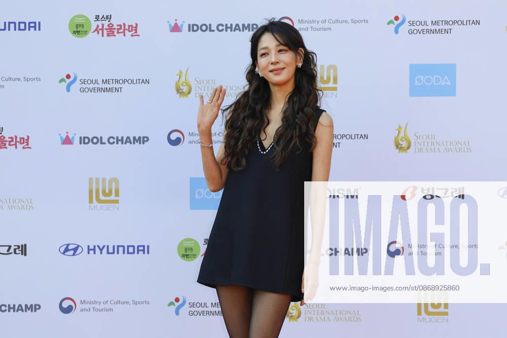 Red carpet at Seoul Drama Awards in South Korea South Korean actress Han Go-eun poses for photos on the red carpet during the 21st Seoul International Drama Awards in Seoul, South Korea, on October 08, 2026. Seoul South Korea