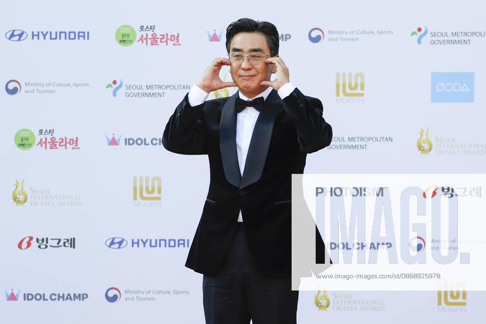 Red carpet at Seoul Drama Awards in South Korea South Korean actor Ryu Seung-ryong poses for photos on the red carpet during the 21st Seoul International Drama Awards in Seoul, South Korea, on October 08, 2026. Seoul South Korea