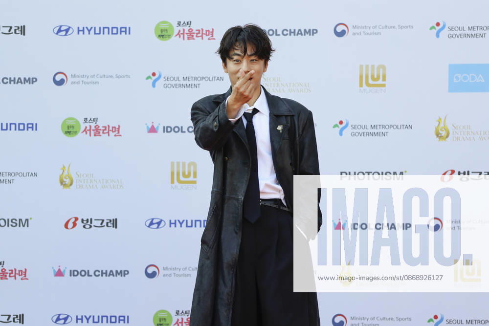 Red carpet at Seoul Drama Awards in South Korea South Korean actor Koo Kyo-hwan poses for photos on the red carpet during the 21st Seoul International Drama Awards in Seoul, South Korea, on October 08, 2026. Seoul South Korea