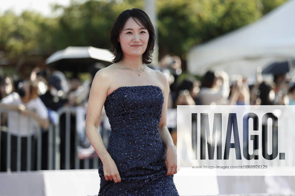 Red carpet at Seoul Drama Awards in South Korea Japanese actress Asuka Hamaru walks the red carpet during the 21st Seoul International Drama Awards in Seoul, South Korea, on October 08, 2026. Seoul South Korea