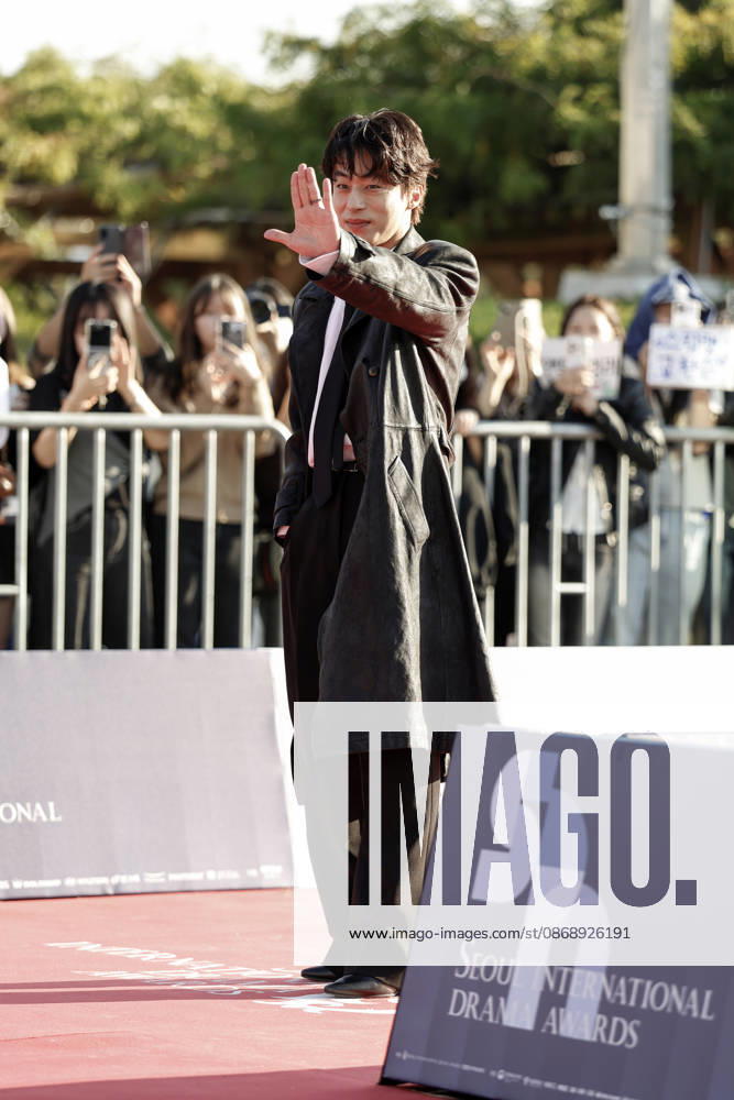 Red carpet at Seoul Drama Awards in South Korea South Korean actor Koo Kyo-hwan poses for photos on the red carpet during the 21st Seoul International Drama Awards in Seoul, South Korea, on October 08, 2026. Seoul South Korea
