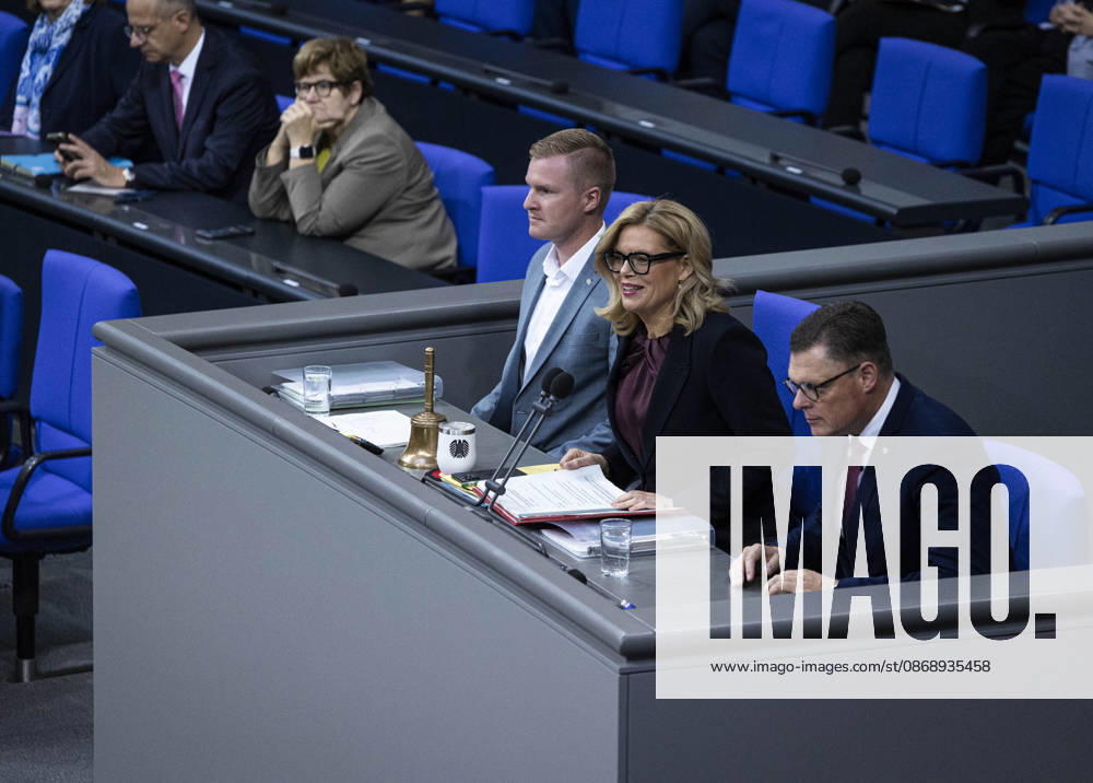 Julia Kloeckner (CDU), President of the German Bundestag, photographed in Berlin, October 8, 2026, Berlin, Germany