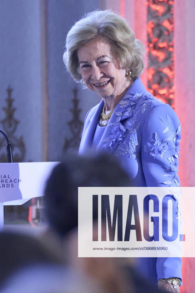 QUEEN SOFIA attends Mapfre Foundation Social awards Madrid Spain - ZUMAc260 20261008_zep_c260_003