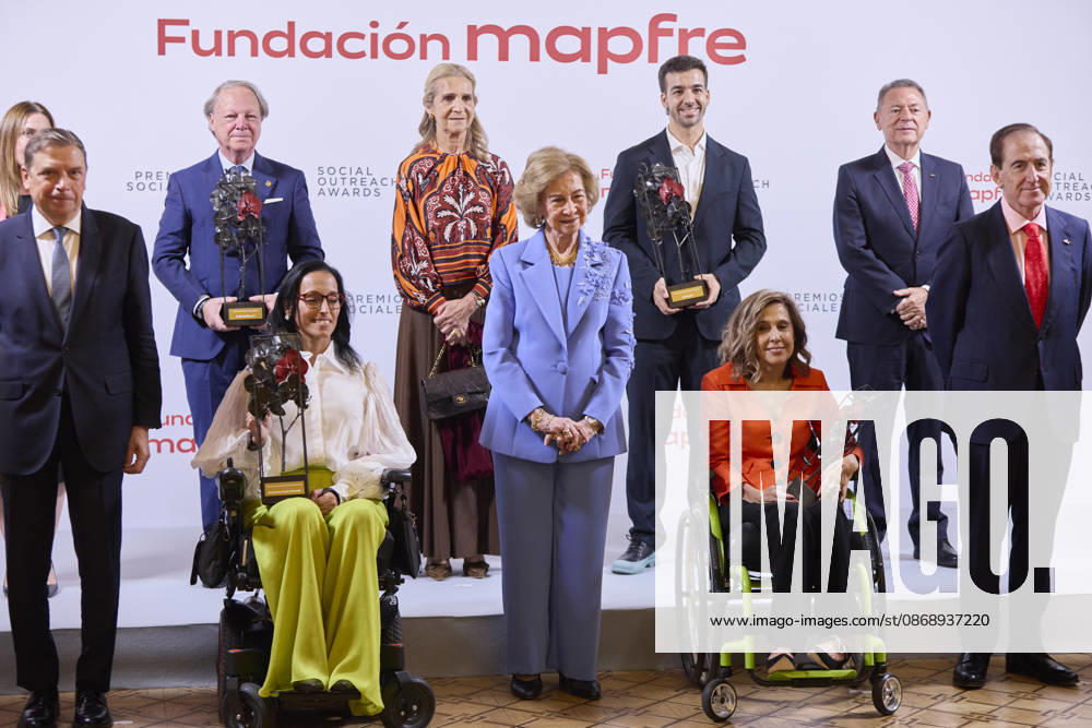 QUEEN SOFIA attends Mapfre Foundation Social awards Madrid Spain - ZUMAc260 20261008_zep_c260_019