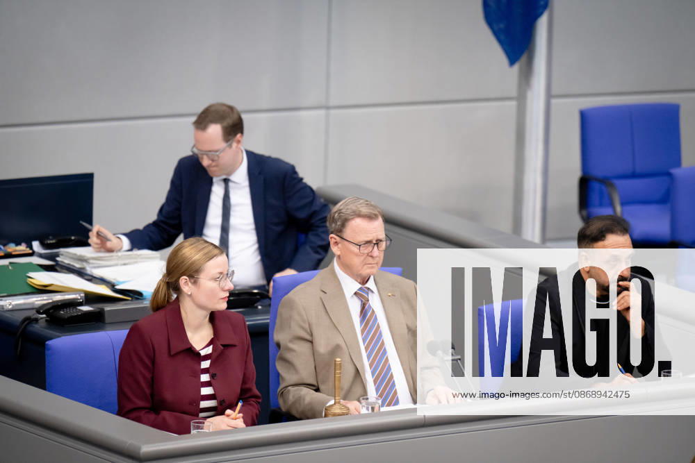 Bundestag, Bodo Ramelow, Vice President of the Bundestag, Reichstag Building, Bundestag, session week, Bodo Ramelow, Vice President of the Bundestag, Berlin, Berlin, GER