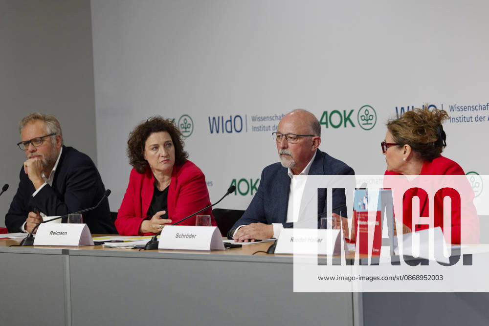 AOK Absenteeism Report 2026 Presented October 8, 2026, Germany, Berlin Press Conference: Absenteeism Report 2026 by the AOK Federal Associa