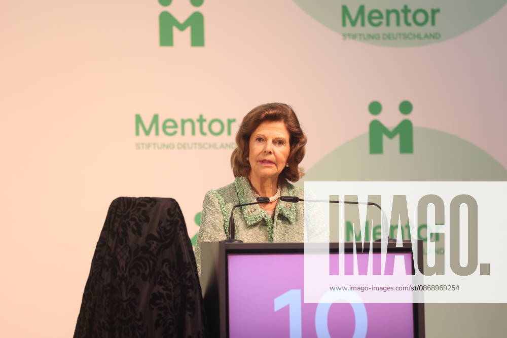 Queen Silvia of Sweden at the Mentor Foundation s anniversary celebration on Mainau Island, Mainau