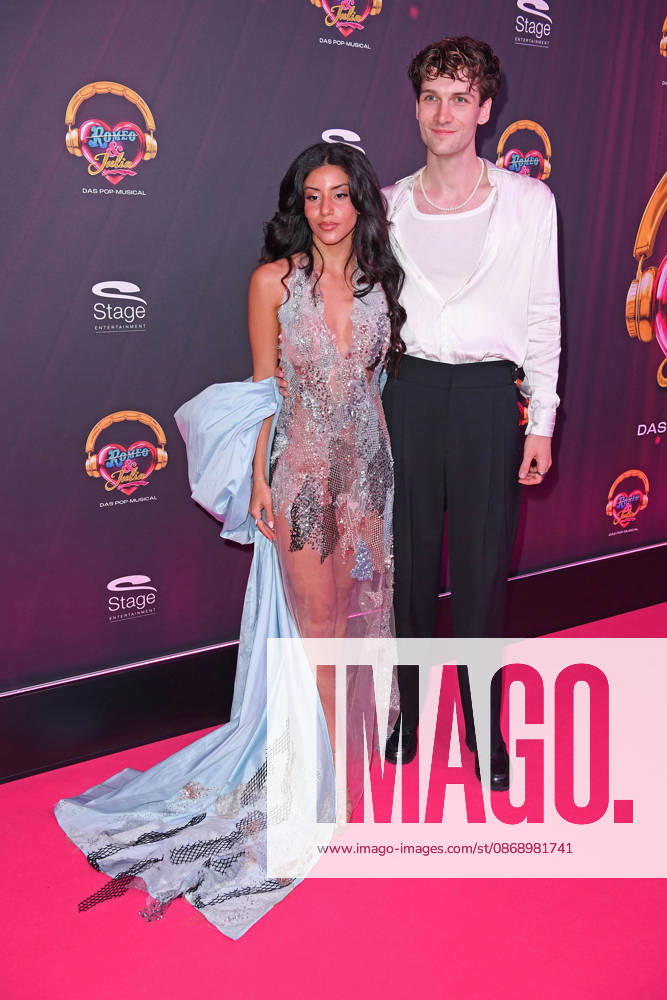 Rita Sebeh (aka Sebeya) as Julia and Jonathan Guth as Romeo at the JULIA MUSICAL PREMIERE at the Stage Palladium Theater in Stuttgart on October 8, 2026