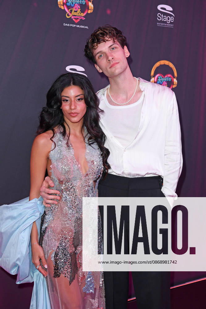 Rita Sebeh (aka Sebeya) as Julia and Jonathan Guth as Romeo at the JULIA MUSICAL PREMIERE at the Stage Palladium Theater in Stuttgart on October 8, 2026