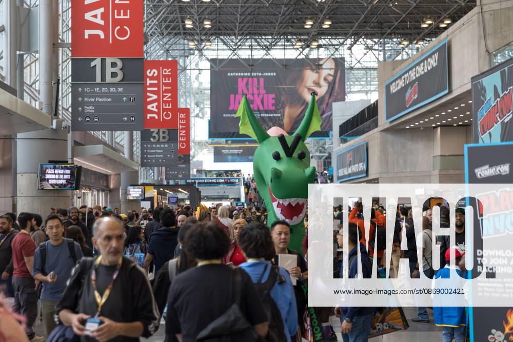 New York Comic Con 2026, People in costumes and makeup pose during New York Comic Con 2026 at the Javits Center in New York City, United States, on Thursday, October 8, 2026. NEW YORK NEW YORK UNITED OF AMERICA