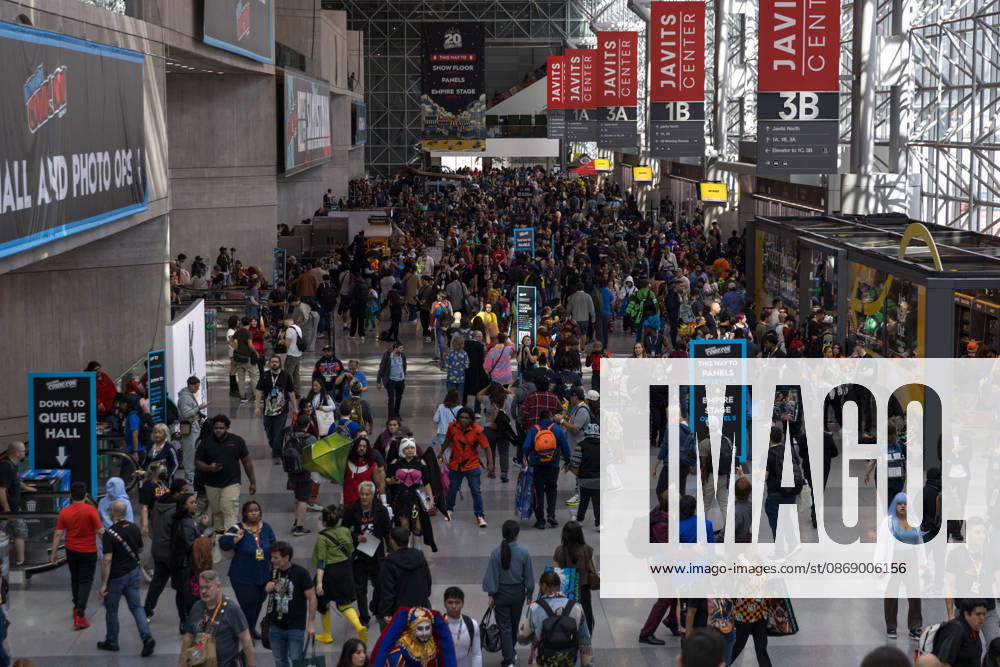 People in costumes and makeup pose during New York Comic Con 2026 at the Javits Center in New York City, United States, on Thursday, October 8, 2026. New York USA - ZUMAc233 20261008_zsp_c233_026