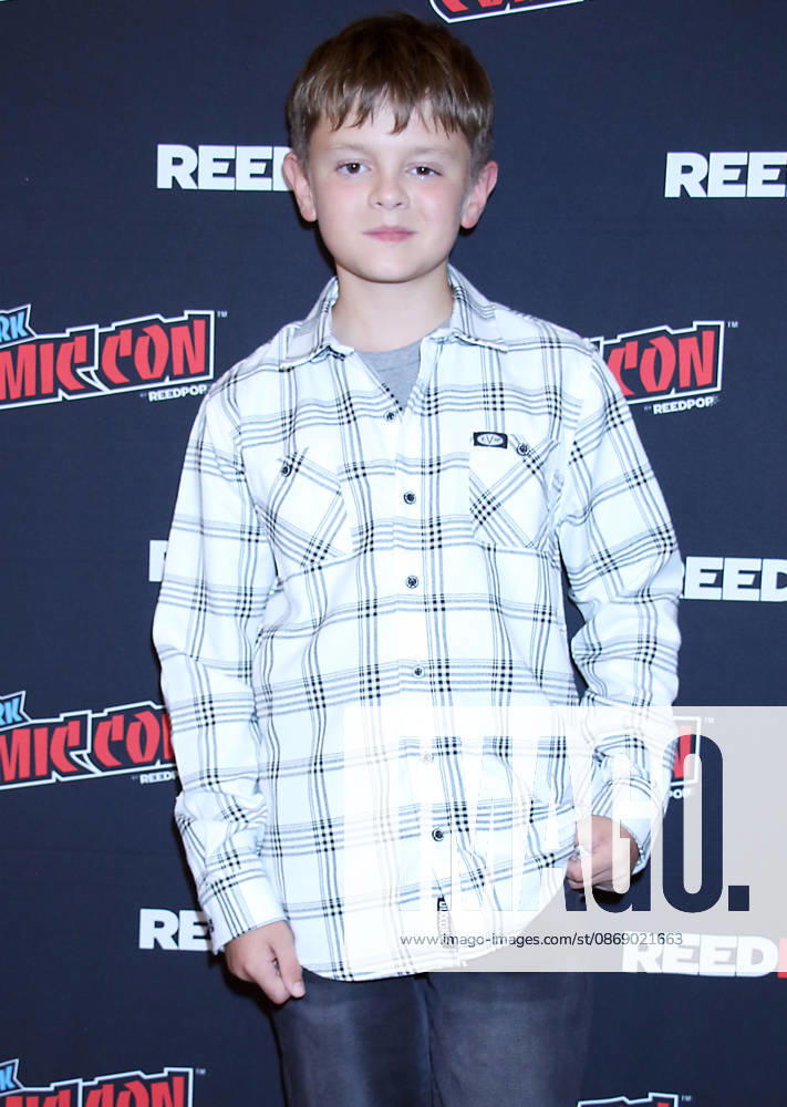 New York Comic Con press room for Peacock s Crystal Lake at Jacob Javits Center in New York Featuring: Callum Vinson Where: New York City, New York, United States When: 08 Oct 2026 Credit: Roger Wong INSTARimages . NOT FOR USE BY NEWSPAPERS BASED IN THE UK.