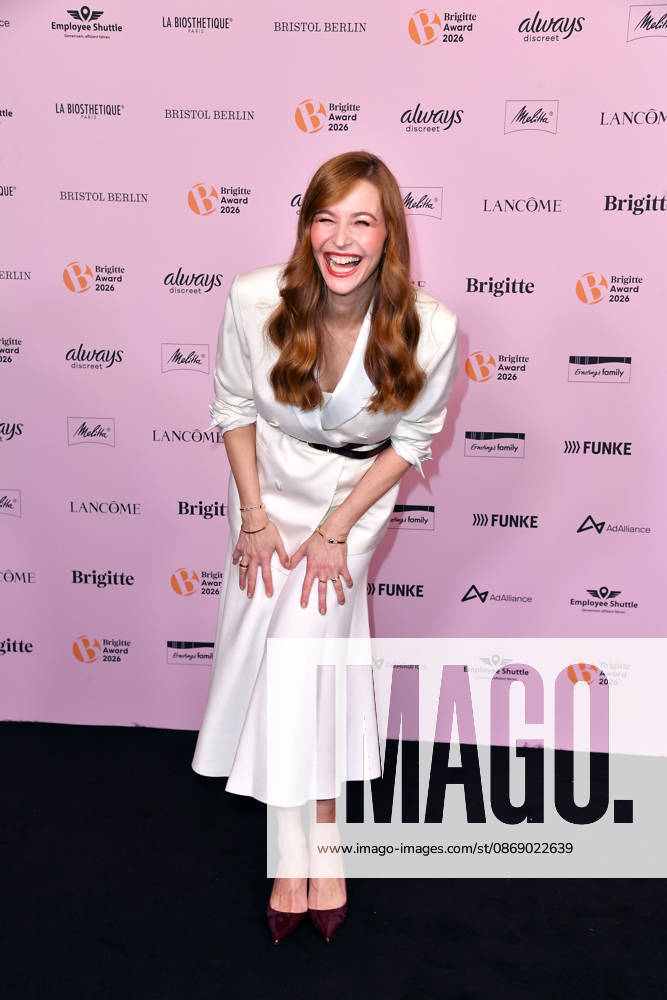 Katrin Bauerfeind at the 2026 Brigitte Award ceremony at the Kino International in Berlin on October 8, 2026