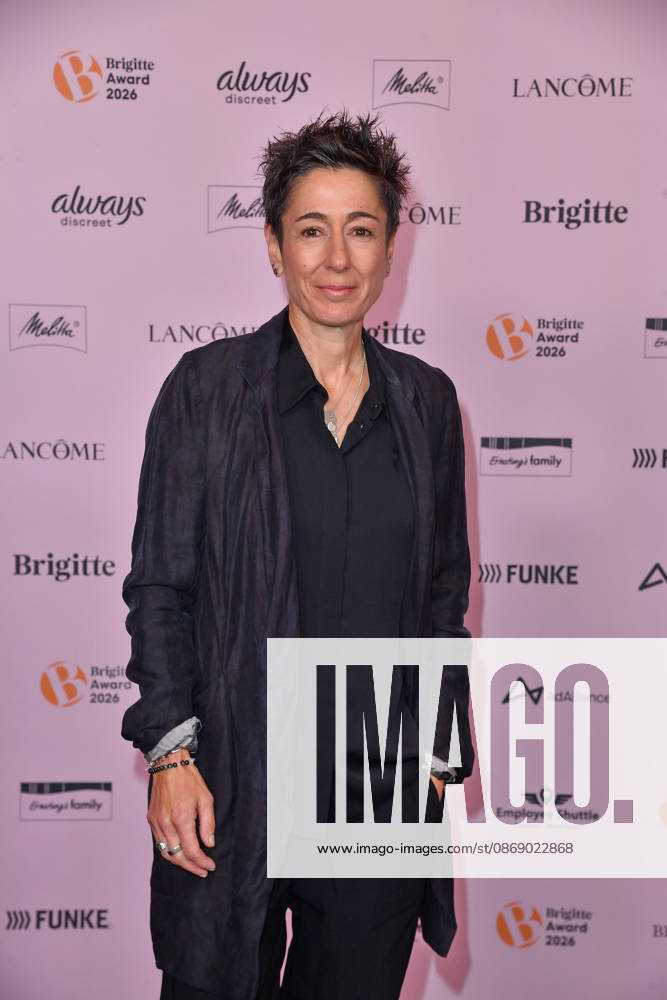 Dunja Hayali at the 2026 Brigitte Award ceremony at the Kino International in Berlin on October 8, 2026
