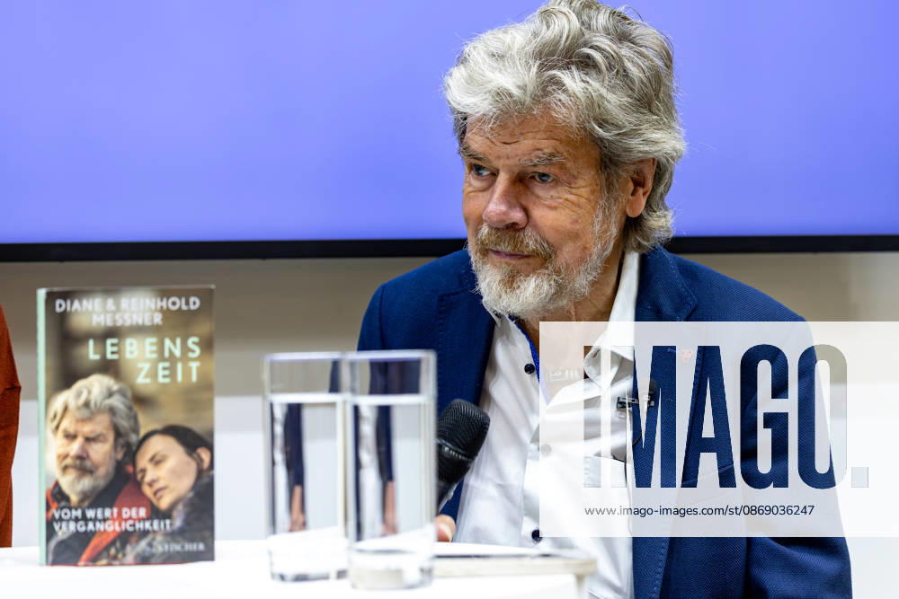 Reinhold Messner at the Frankfurt Book Fair 2026 09 10 2026 Legendary mountaineer Reinhold Messner and his wife Diane Messner will present their joint book *Lebenszeit: On the Value of Transience* at the 2026 Fr