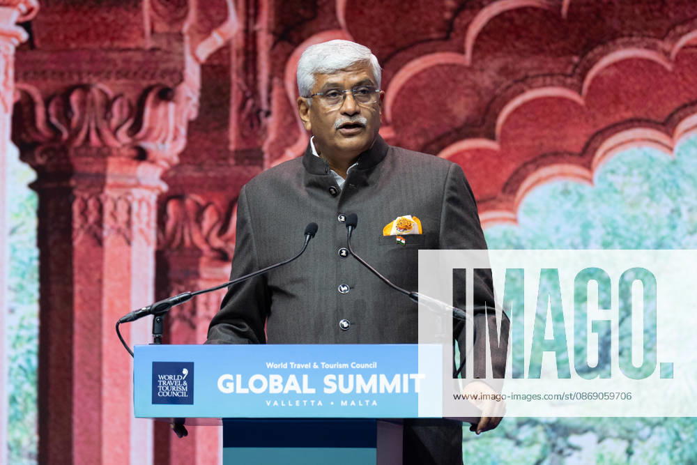 Conclusions and Closing Ceremony of the Global Summit Valletta Malta 2026 India’s Minister of Tourism, Gajendra Singh Shekhawat, during his remarks at the closing session of the Global Summit Valletta Malta 2026 on October 9, 2026, in Valletta, Malta. The Global Summit Valletta Malta 2026, is a leading international event focused on the travel and tourism sector that brings together representatives and professionals from various countries October 9, 2026 Francisco J Valletta, Malta Valletta, Malta Spain
