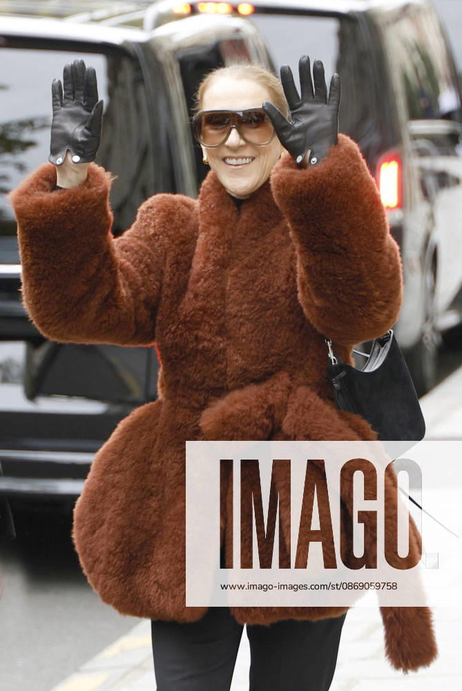 Céline Dion greets her fans as she leaves the Royal Monceau hotel in Paris, before heading to La Plenitude Arena in Paris La Défense to continue her concert series on October 9, 2026. The night before, the Quebec star stumbled on stage and then forgot some of the lyrics to her song, Pour que tu m’aimes encore during the finale of her show. Christophe Aubert Bestimage Celine Dion greets fans as she leaves the Royal Monceau Hotel in Paris, before heading to the Paris La Défense Arena to continue her concert series on October 9, 2026. The previous evening, the Quebec star stumbled on stage and forgot some of the lyrics to her song Pour que tu m’aimes encore during the show’s finale. Paris, France