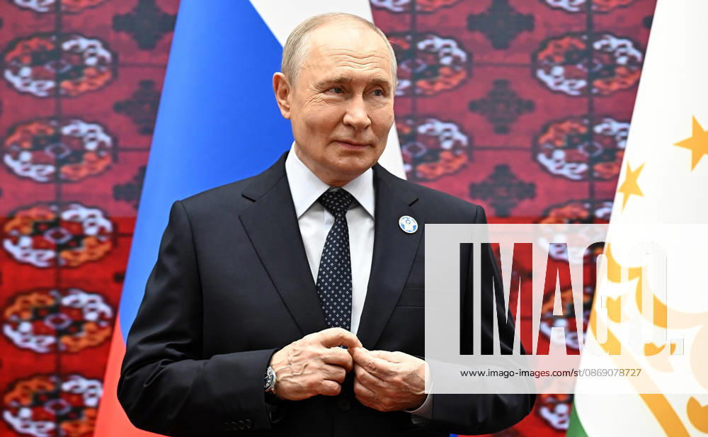 Russia s President Vladimir Putin attends the Caspian Environmental Summit in Turkmenbashi in Turkmenistan on Friday, October 9, 2026. TUR2026100916 KremlinxPressxOffice