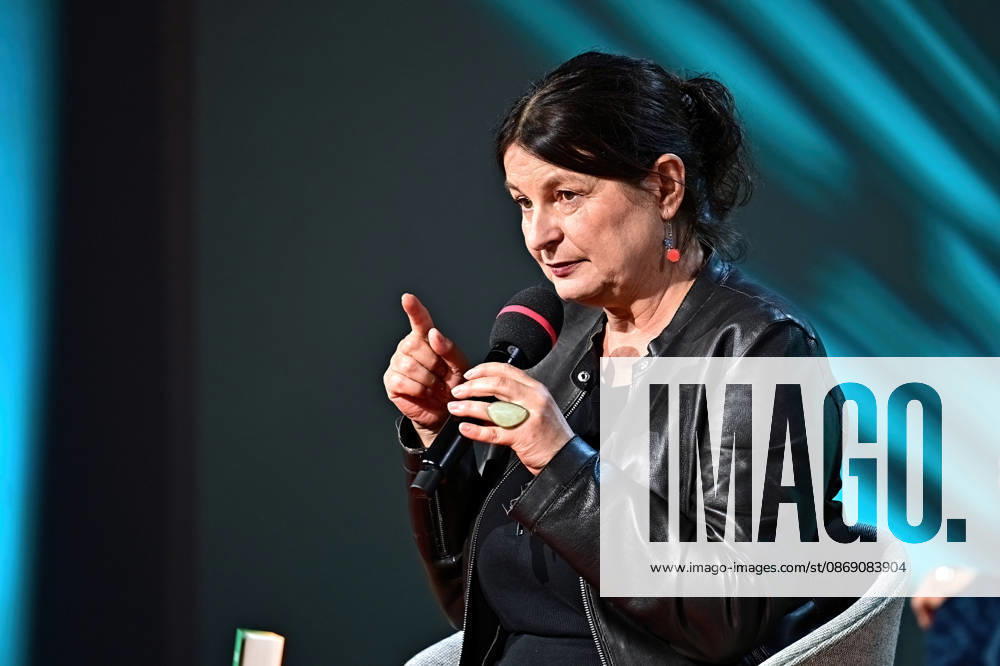 Frankfurt Book Fair 2026: Author Radka Denemarkova on October 9, 2026, at the Frankfurt Book Fair 20261009MWI154530