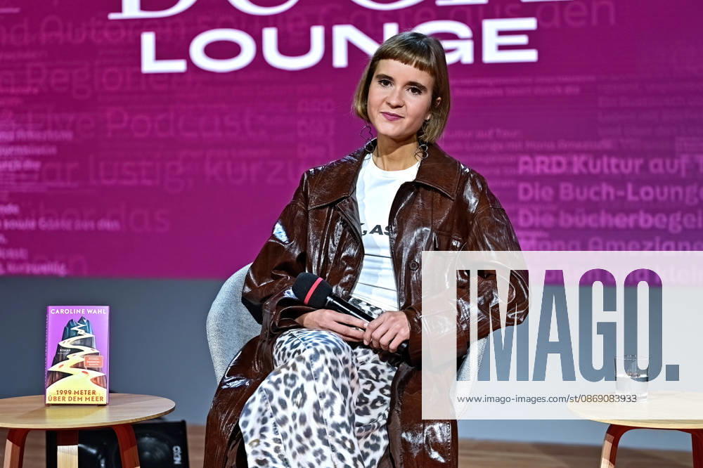 Frankfurt Book Fair 2026: Author Caroline Wahl on October 9, 2026, at the Frankfurt Book Fair 20261009MWI154688