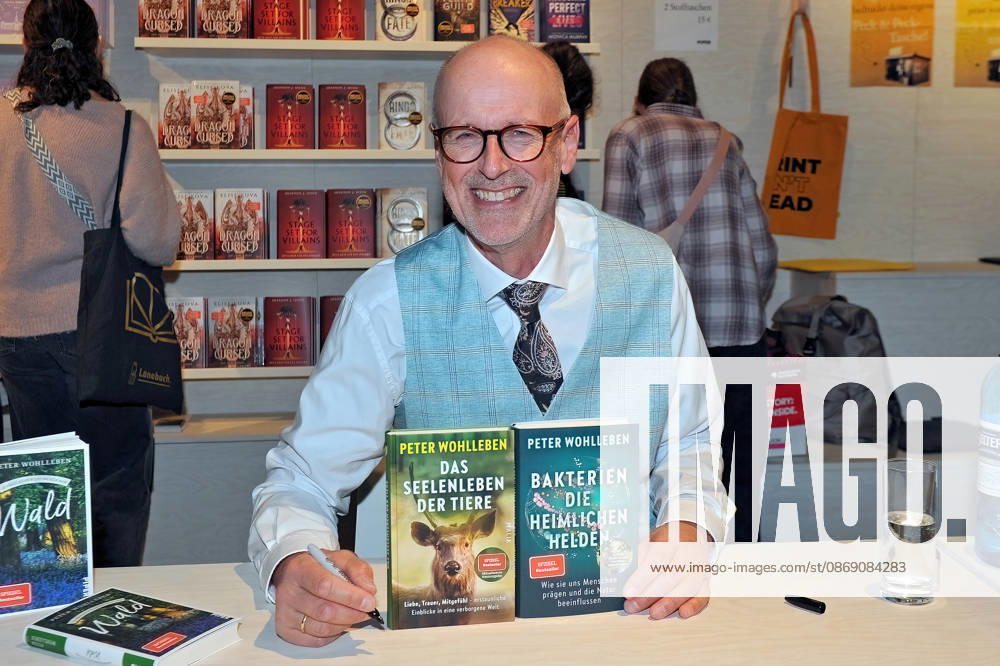 Frankfurt Book Fair 2026: Author Peter Wohlleben on October 9, 2026, at the Frankfurt Book Fair 20261009MWI154527