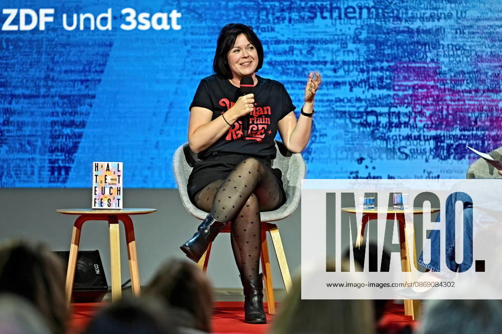 Frankfurt Book Fair 2026: Author Mareike Fallwickl on October 9, 2026, at the Frankfurt Book Fair 20261009MWI154784