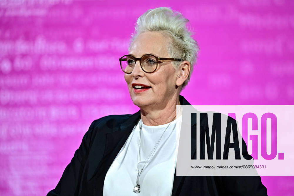 Frankfurt Book Fair 2026: Host Bärbel Schäfer on October 9, 2026, at the Frankfurt Book Fair 20261009MWI154853