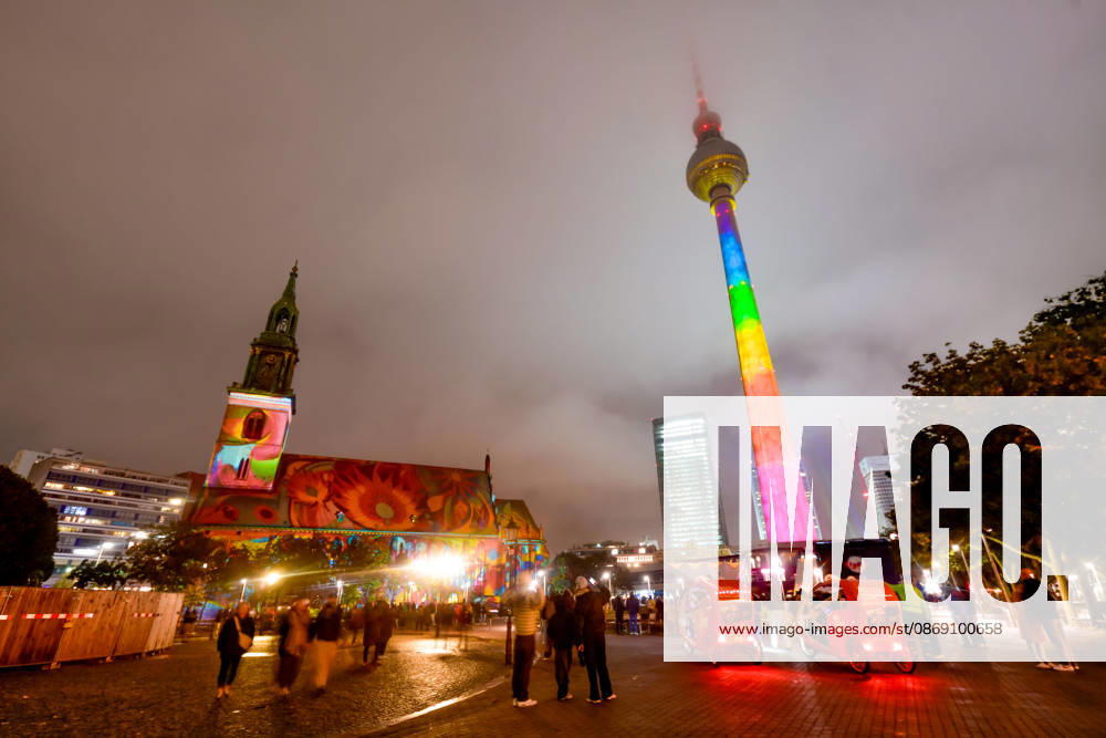 Festival of Lights 2026 Festival of Lights ** ** ** Festival of Lights 2026 at the Berlin TV Tower Berlin Berlin Germany JK17018