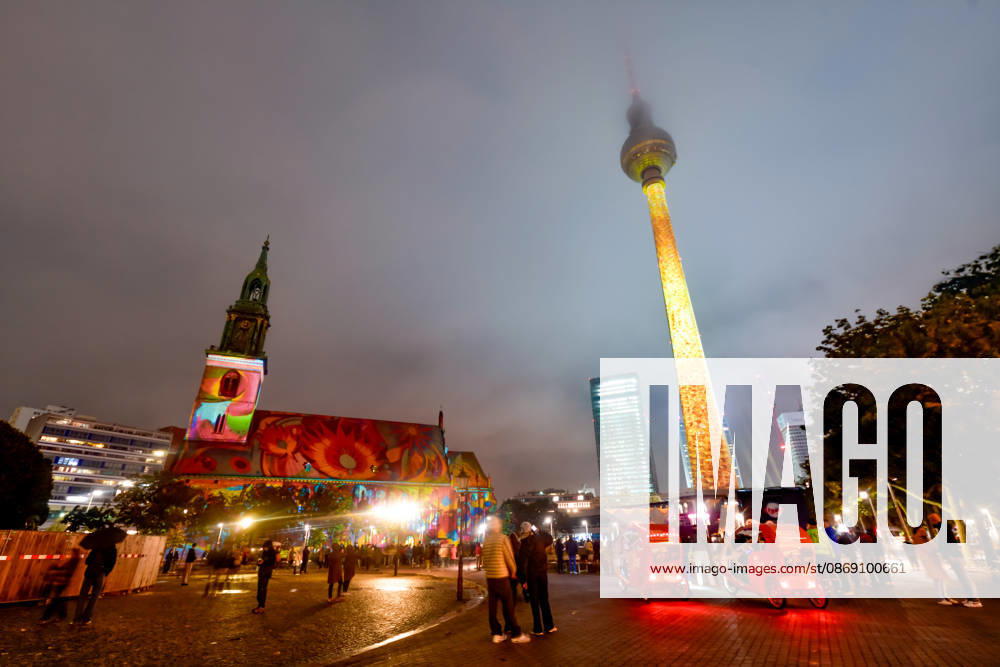 Festival of Lights 2026 Festival of Lights ** ** ** Festival of Lights 2026 at the Berlin TV Tower Berlin Berlin Germany JK17023