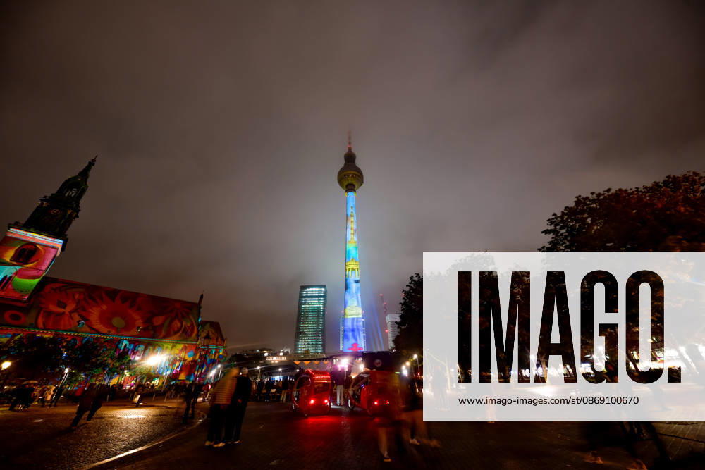Festival of Lights 2026 Festival of Lights ** ** ** Festival of Lights 2026 at the Berlin TV Tower Berlin Berlin Germany JK17035