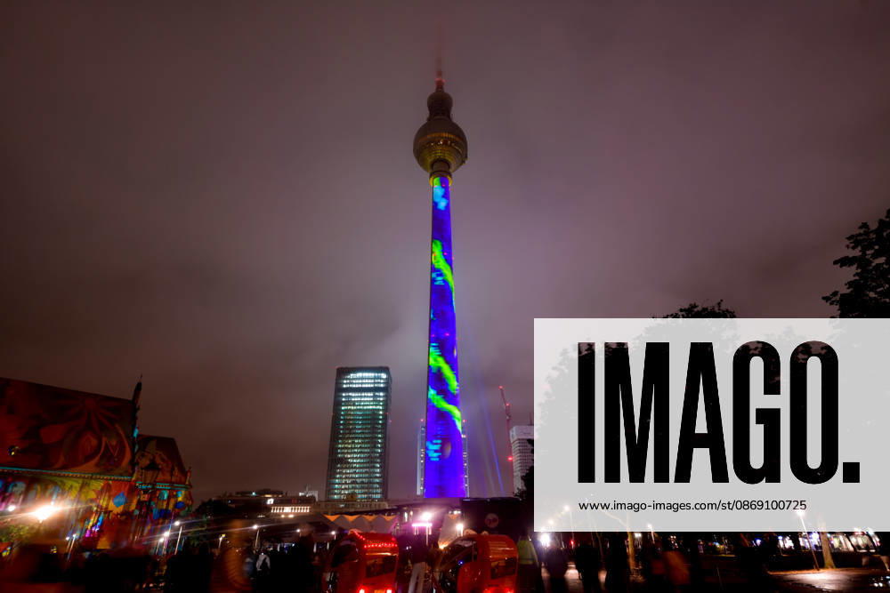 Festival of Lights 2026 Festival of Lights ** ** ** Festival of Lights 2026 at the Berlin TV Tower Berlin Berlin Germany JK17048